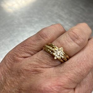 New, never worn Symbolic Sun Ring